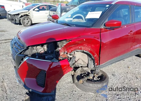 2021 Nissan Kicks Sv Xtronic Cvt from USA, damaged, VIN 3N1CP5CV9ML476062